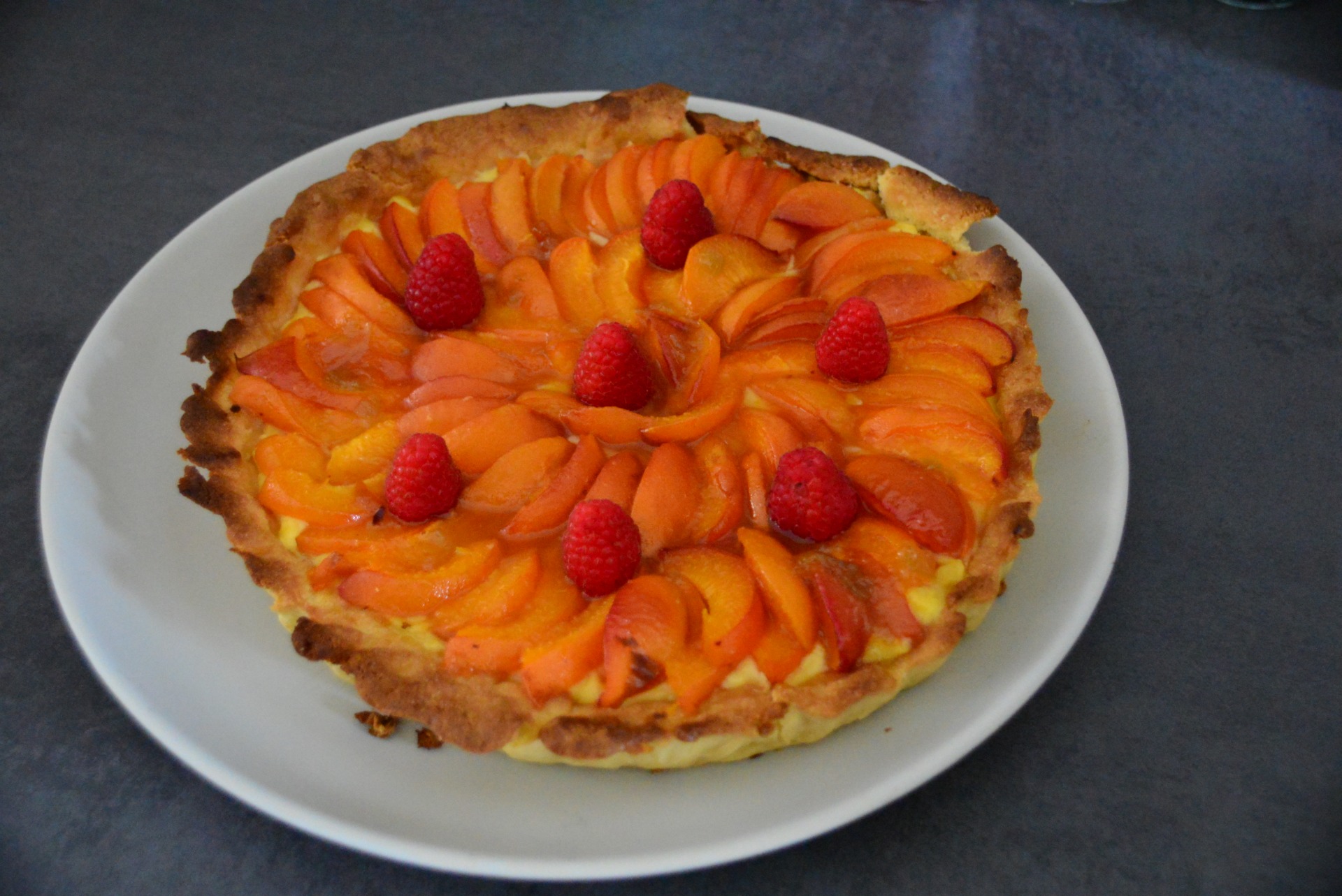 Tarte aux abricots