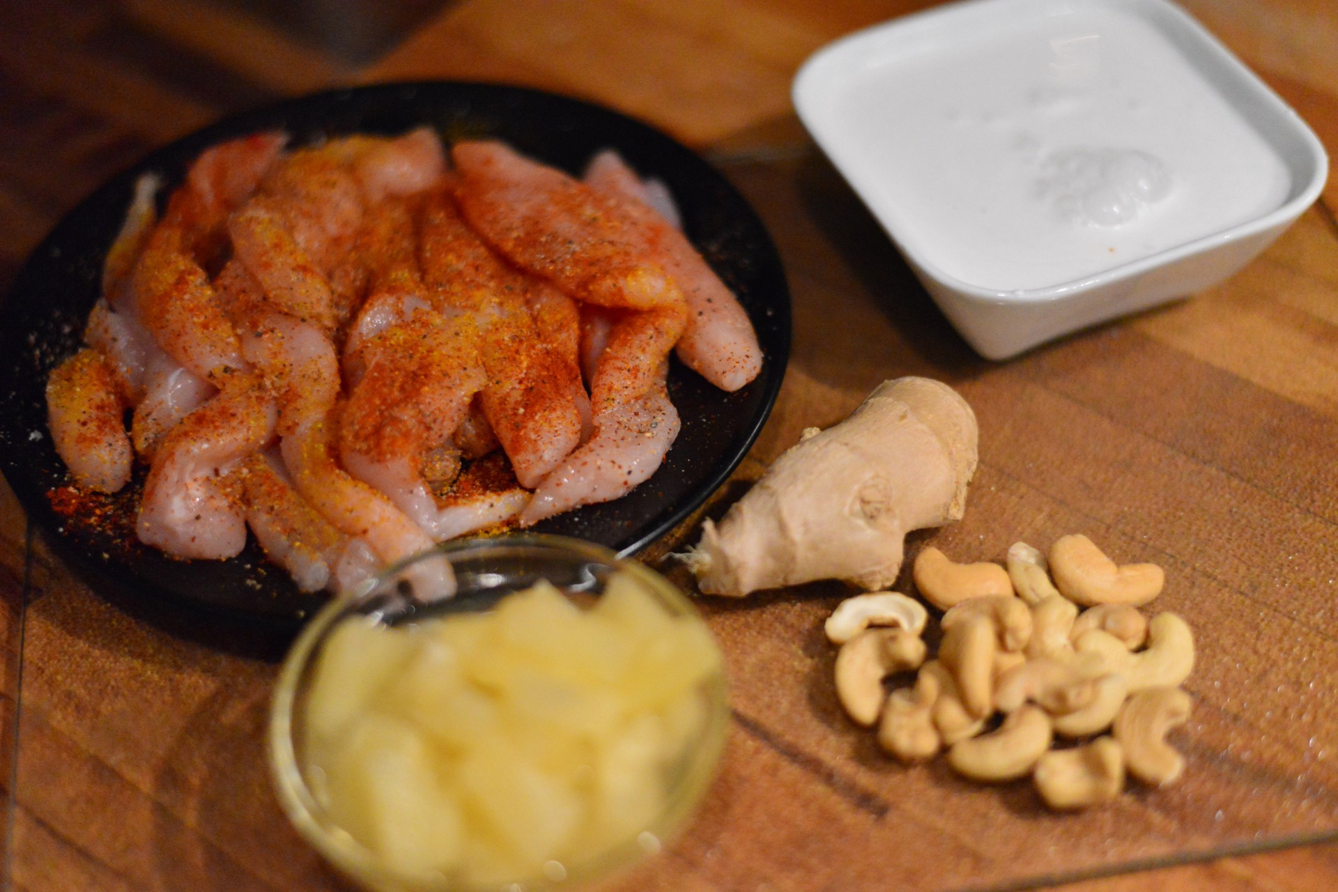 Filet de poulet Curry Rouge