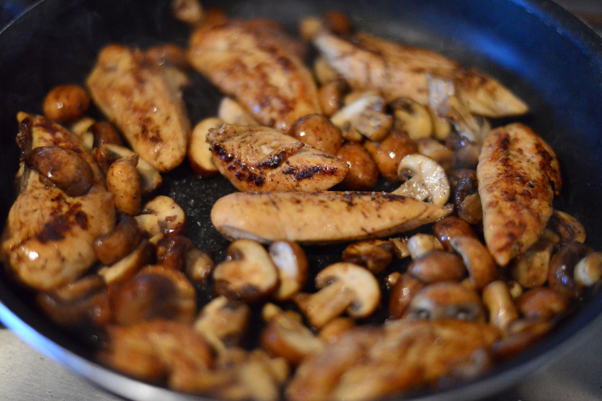 Poulet Chasseur Champignons